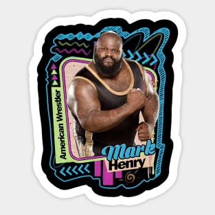 Mark Henry - Pro Wrestler Sticker